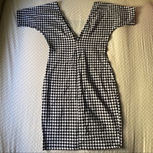 Motel Rocks Black and White Dress